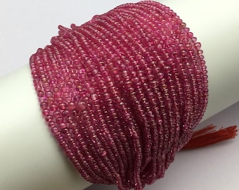 Natural OLD BURMESE RUBY beads/Smooth rondels/1.50MM till 3.50MM/Not repeatable/Old Burma mines/Collection beads/Unique old Burma mines bead