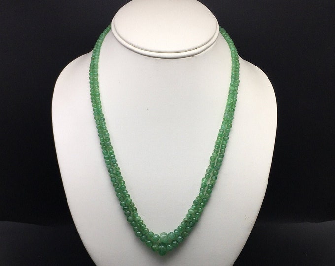 Natural EMERALD smooth beads/Rondelle shape/Approx 4.00MM till 11.00MM/Beautiful open green color/Gemstone necklace/Green color beads