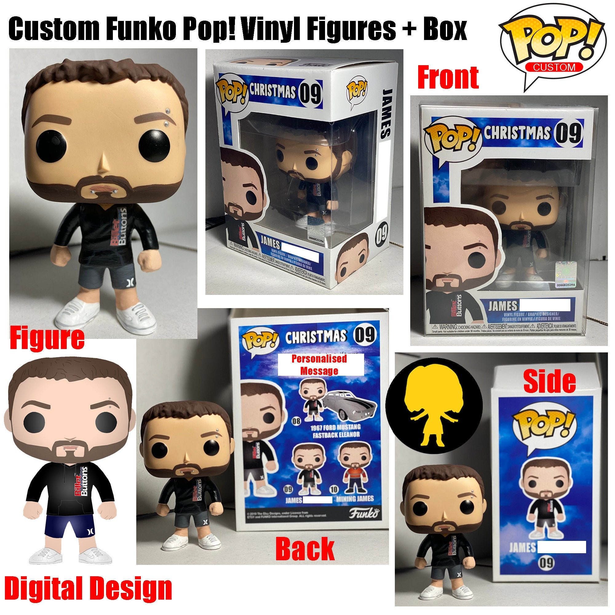 customisable funko pop