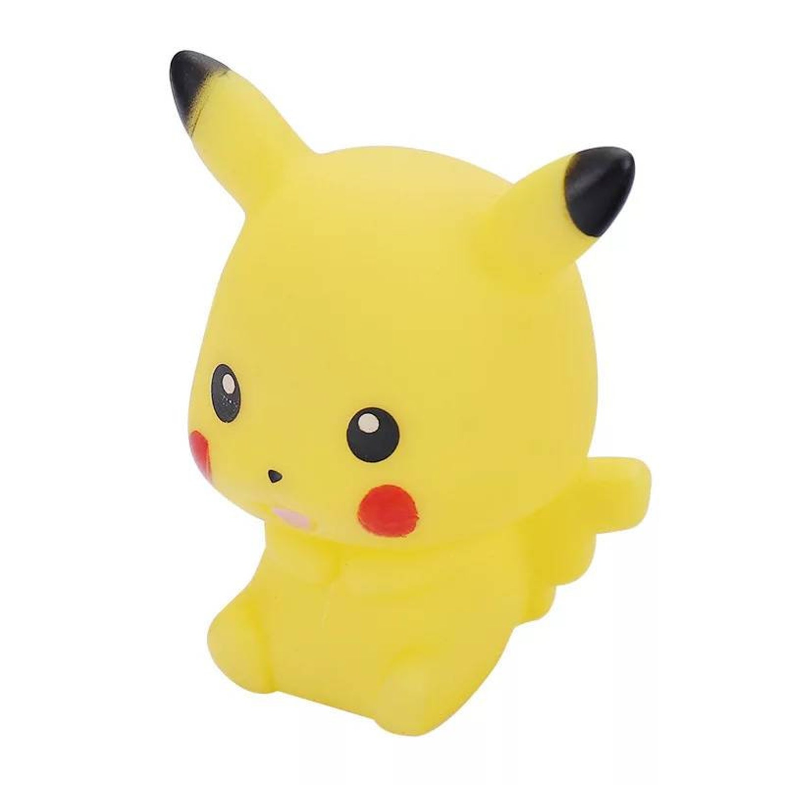 Set of 6 Pokemon Bath Toys Figures Pikachu Squirtle etc | Etsy