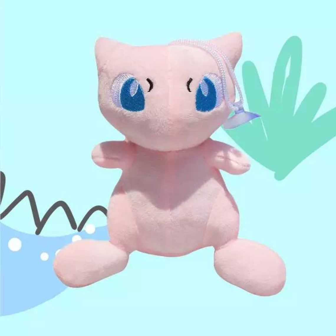 Pokemon Mew Plush 17 Cm 7 Great Gift Ships FAST | Etsy