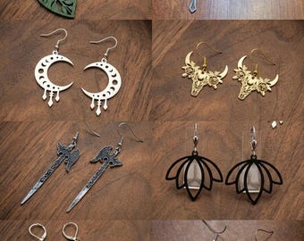 Statement earrings