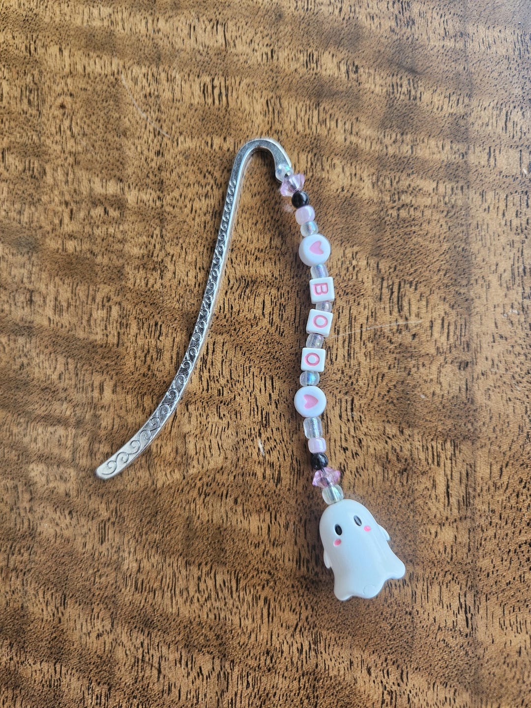 Boo Ghost Hook Bookmark - Etsy