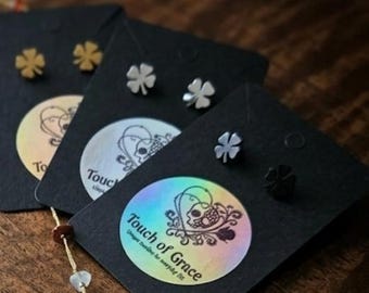 Kleeblatt Ohrstecker