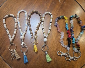 Phone/Key  wristlet- naturals