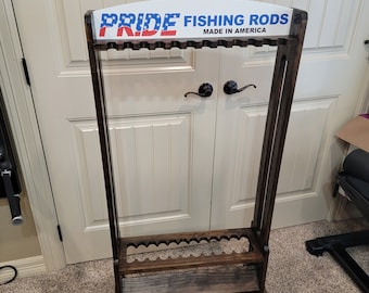 24 Fishing Rod Rack