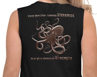 Black Kraken Muscle Shirt