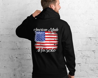 American Made Muscle Unisex Hoodie
