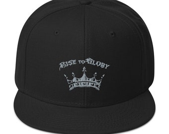 Rise to Glory Logo Snapback Hat