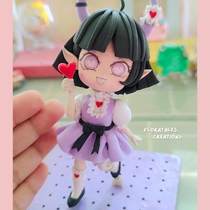Custom Small Anime Handmade figurines, Any Chibi Anime figures, Photo to Sculpture, Custom Personalized Human Figurines
