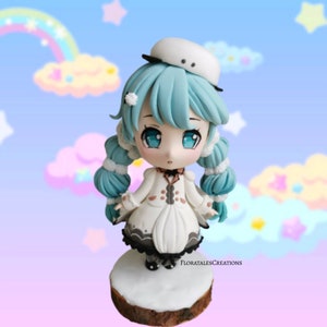 Any Character Custom Mini Anime Figurines, Any Character Handmade Mini Figures, Cartoon, Games Personalized Chibi Figurines