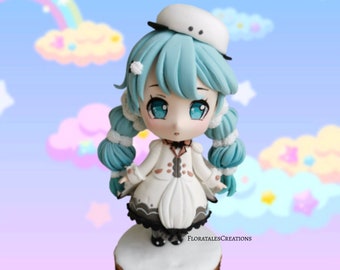 Any Character Custom Mini Anime Figurines, Any Character Handmade Mini Figures, Cartoon, Games Personalized Chibi Figurines