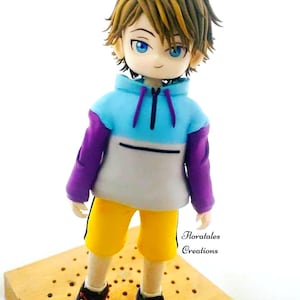 Any Custom Human to Anime Style Big Chibi Medium Detailed Figurines, Custom Personalized Handmade Figures, Any Character Customs Figures