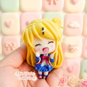 Custom Super Mini Cute Handmade Chibi Dolls, Personalised handmade Characters, Anime Figurines, Customised Figures, Handmade Miniature Dolls image 1