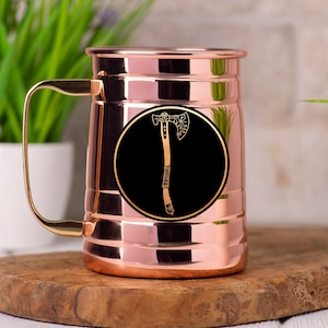 Leviathan Axe Mug Kratos God of War Gamer Gift GoW Ragnarok Beer Mug Personalized Christmas Gift For Gamer Beer Stein Geek Gift for Him