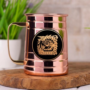 MHW Zinogre Mug Stainless Steel Beer Stein Custom Gamer Gift Beer Mug Personalized Christmas Gift For Gamer Best Friend Gift for Him Gamers