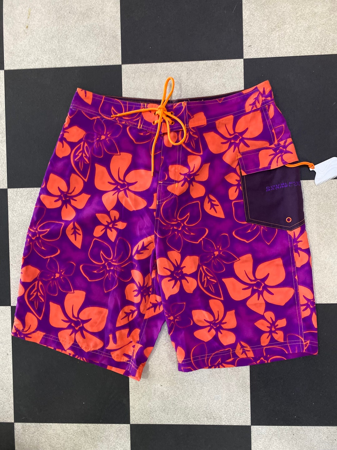 Shorts psicodélicos vintage Portugal