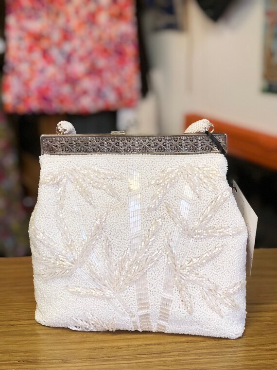Vintage 1940s beaded handbag