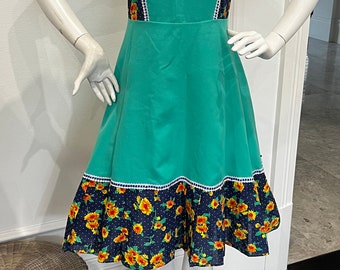 Vintage floral peasant/prairie dress. Never worn!!