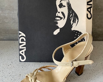 Vintage 70,s Platform Sandals