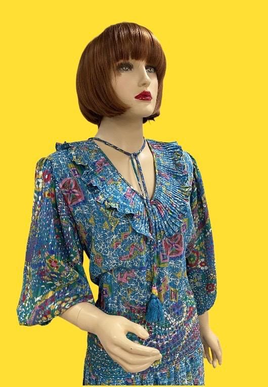 80s Vintage Rare Diane Freis Dress | Milagro Vintage