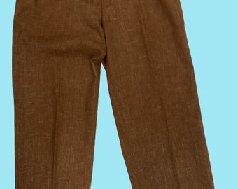 Vintage 70,s Italian Linen Slacks