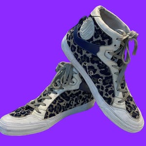 Mid Star Leopard Sneakers