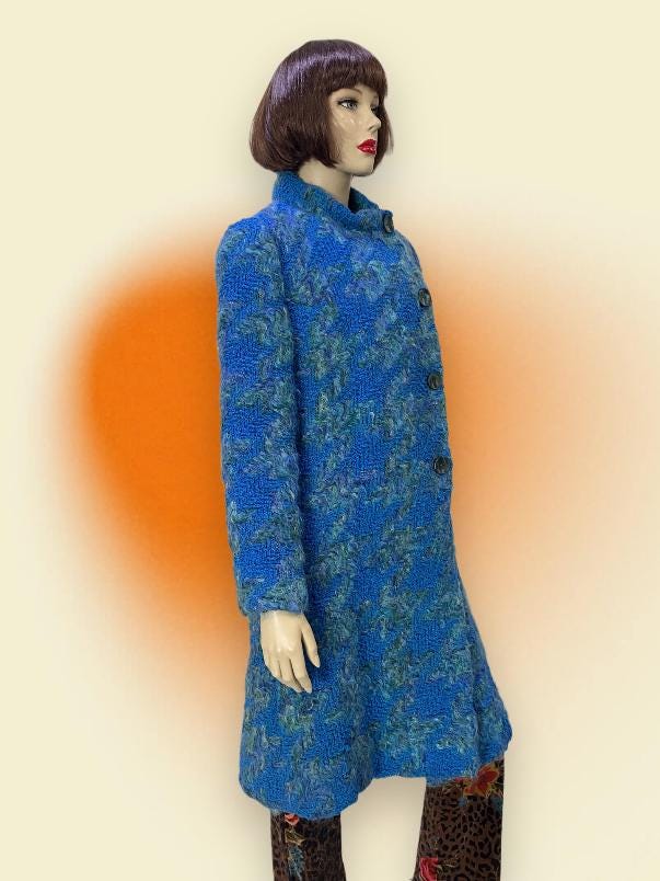 60s Mohair Coat - Etsy Australia