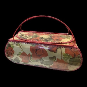 Vintage Card Basket Antique Card Basket