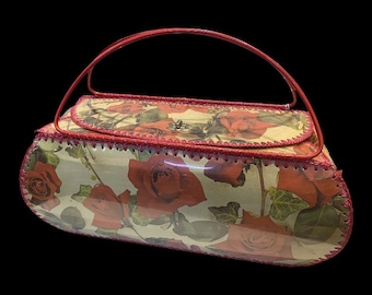 Vintage Card Basket Antique Card Basket