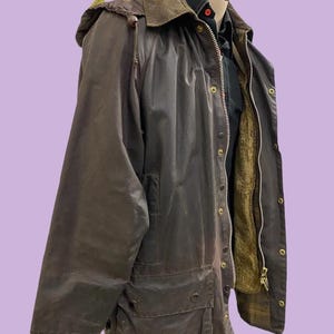 Vintage Barbour Waxed Jacket Barbour Beaufort Waxed Jacket