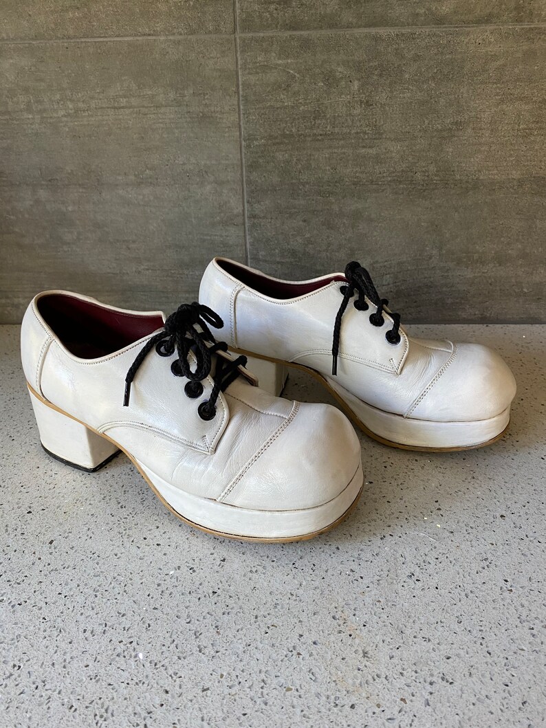 mens 70s platform boots