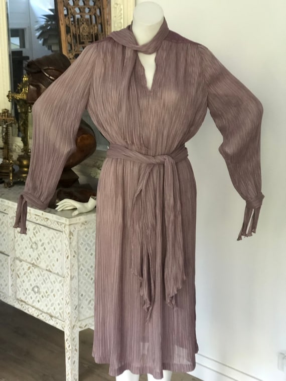 Vintage seventies Prue Acton designer dress