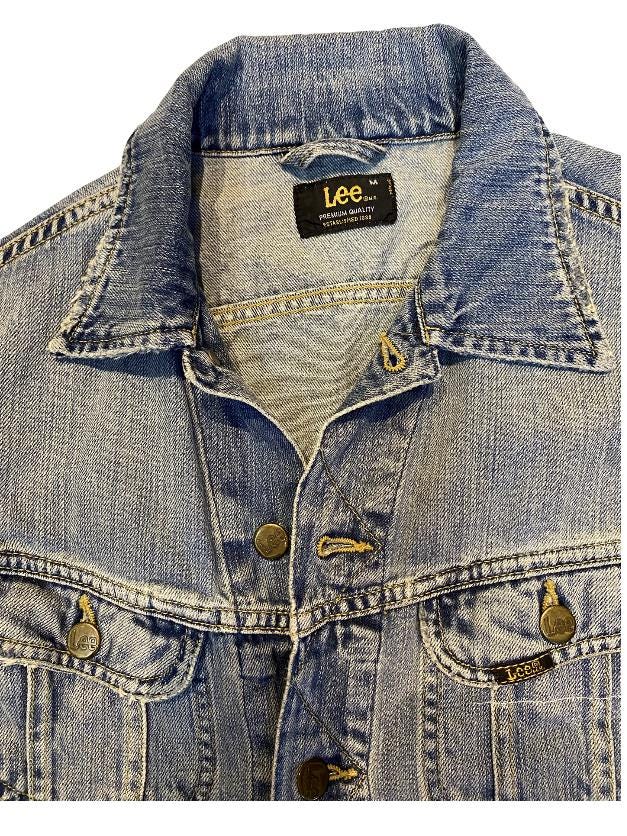 Vintage Lee Denim Jacket Vintage Grunge Denim Faded Denim Vintage Lee Denim Jacket Vintage Grunge Denim Faded Denim