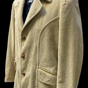 70,s Vintage Mens Corduroy Sports Jacket