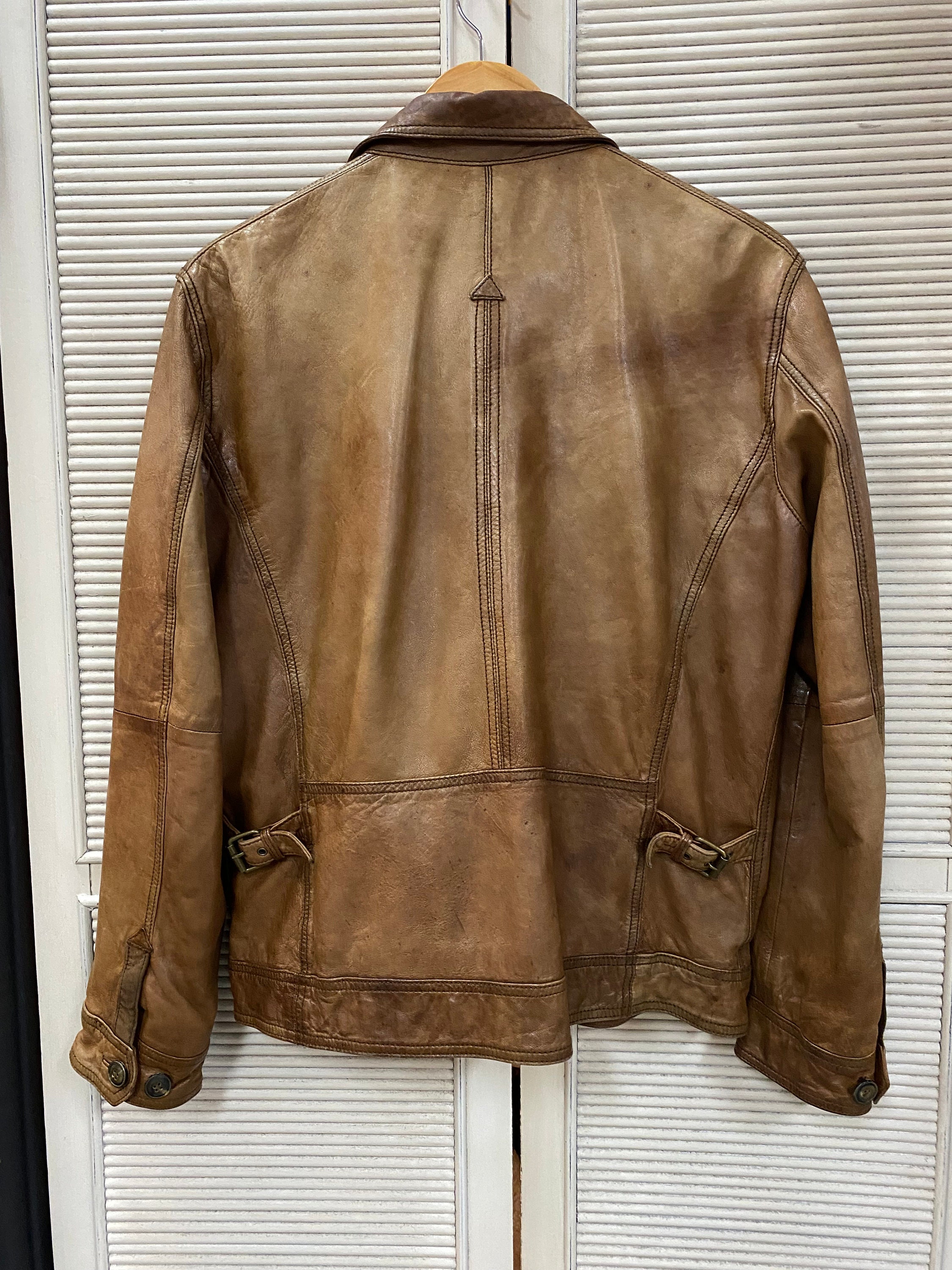 ♠tmtc5768【マッシモデュッティ】ヴィンテージ　革ジャン　ビッグ il_340x270.5176089595_6lid.jpg