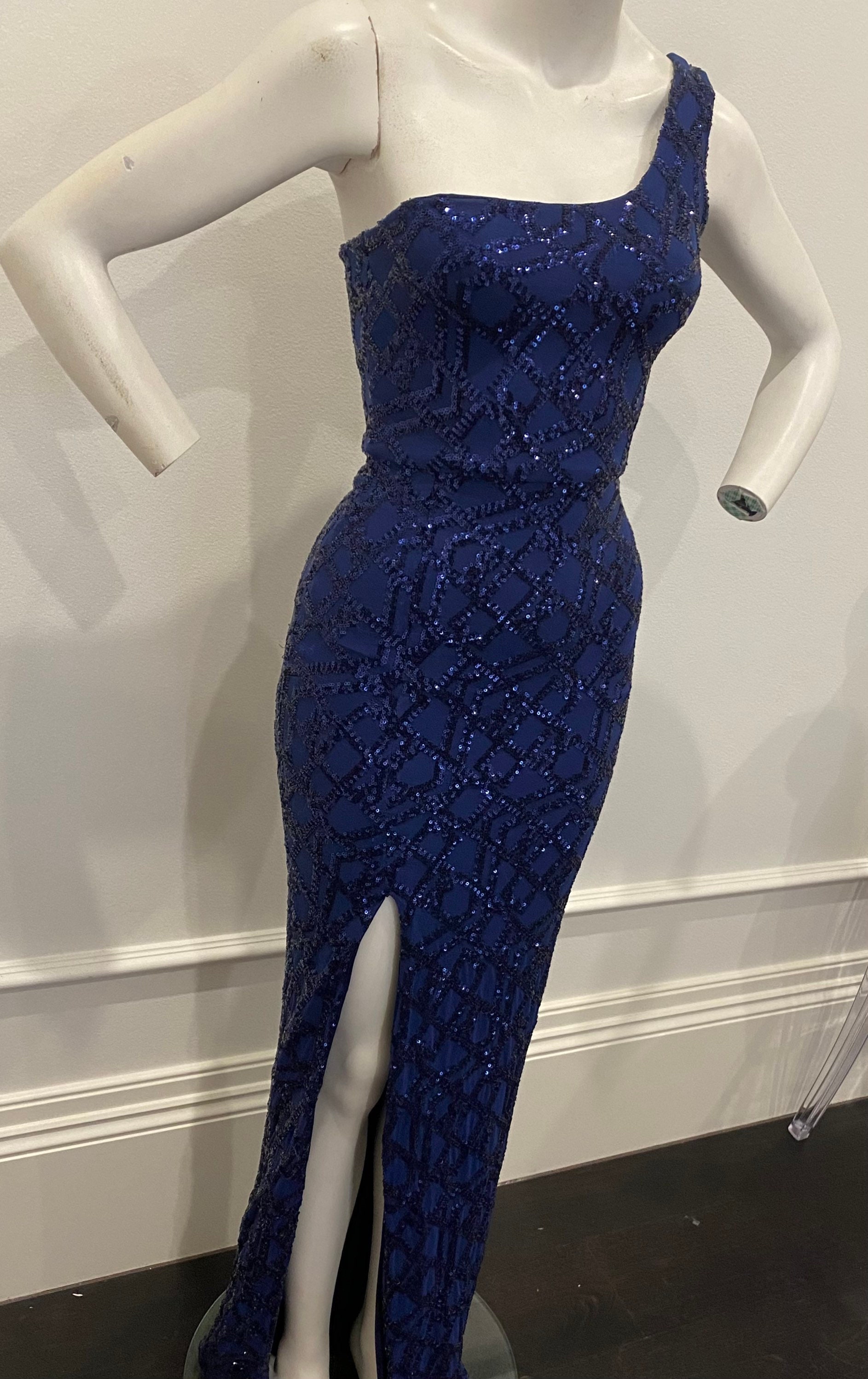 strapless open back dress Neala