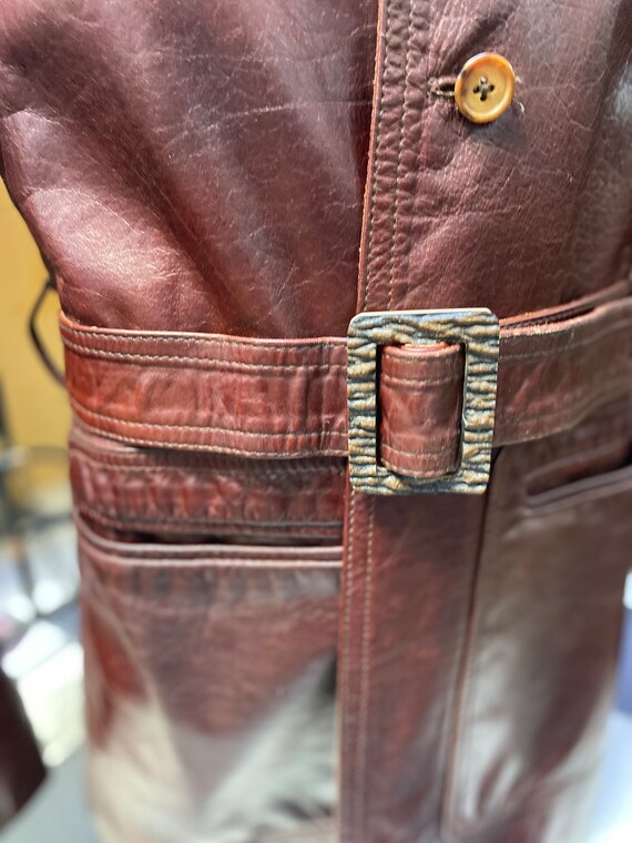 Authentic Carnaby St . Mod Leather Jacket. - image 3