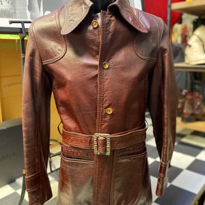 ♠tmtc5768【マッシモデュッティ】ヴィンテージ　革ジャン　ビッグ Massimo Dutti Vintage Leather Jacket - Etsy