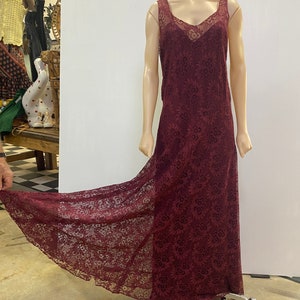Abito vintage in pizzo anni Trenta