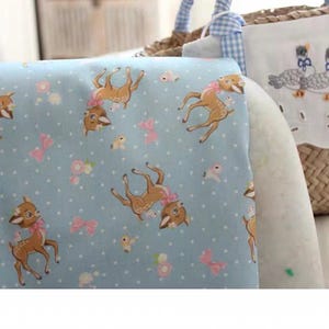 Yellow bear Good Quality Made in Korea  Cotton Fabric by Half Meter