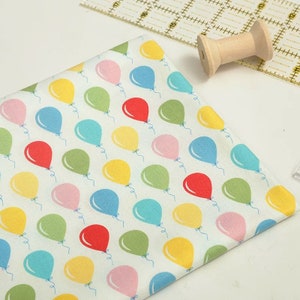 Colourful Ballon Kids Plain Cotton Made in Korea for bag, table cloth, clothings by Half Yard