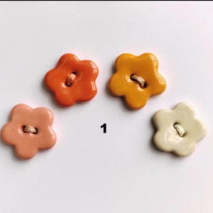 カラフルなセラミックボタン 19 mm 手作り磁器セラミックボタン 編み物