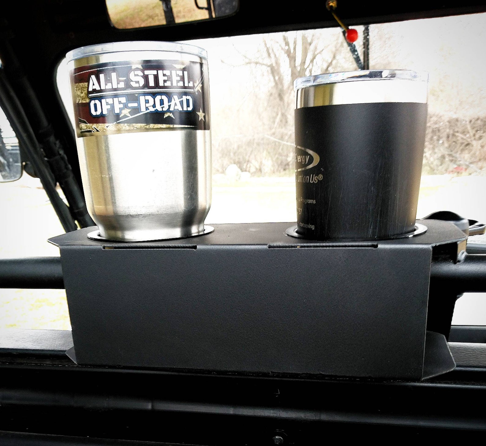 Kawasaki Mule Fxt Pro Rear Seat Cup Holders Etsy