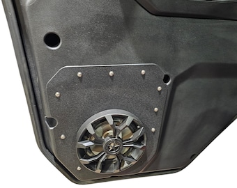 CF Moto Uforce U10 - Placas para altavoces de puerta delantera (solo sin altavoces)