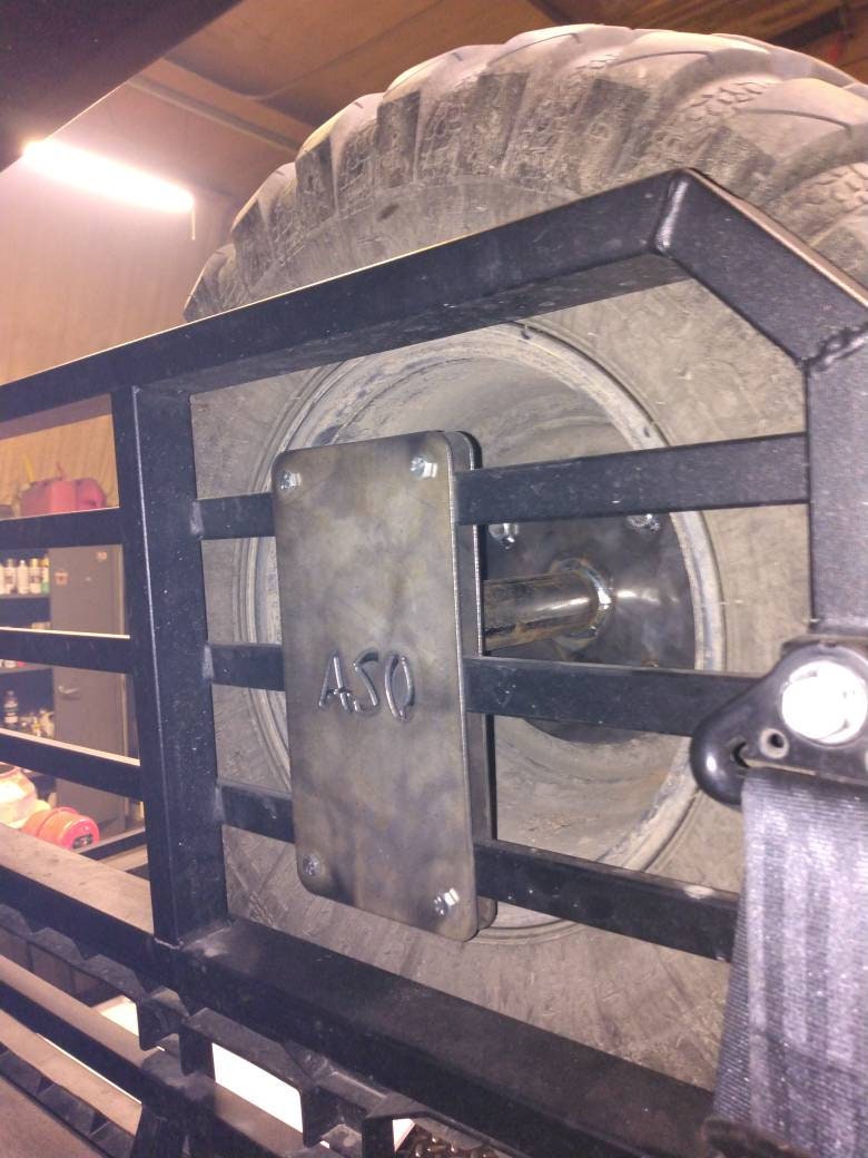 Kawasaki Mule FXT Pro Spare Tire Carrier Etsy