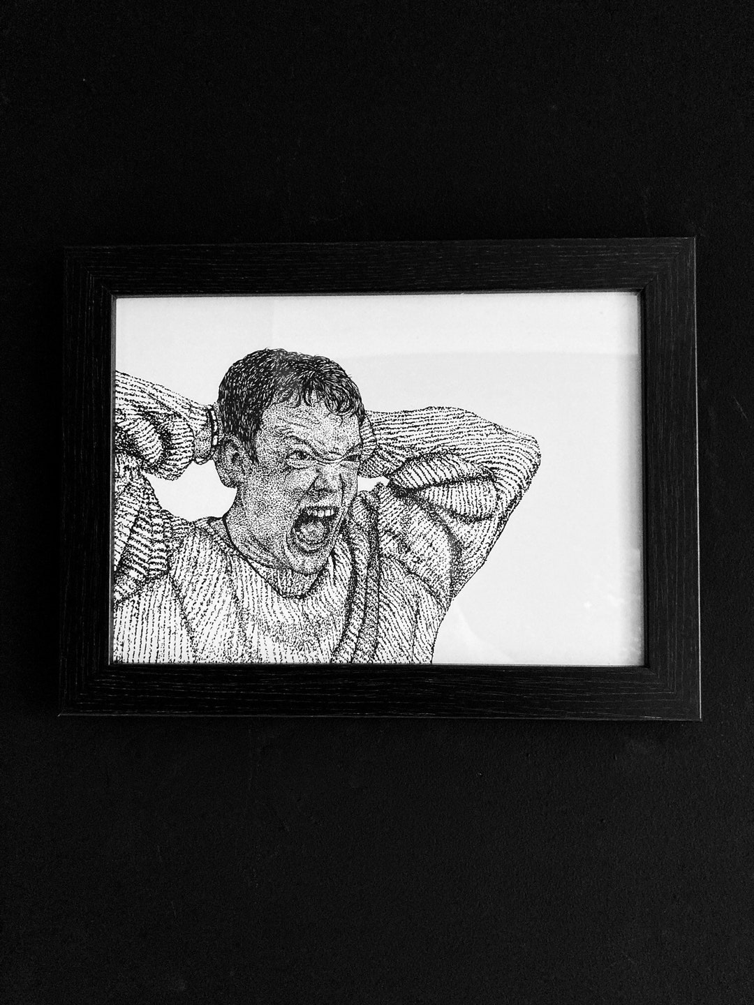 Scream Artwork Stu Macher A4 Poster Print Scream Movie Poster Mathew