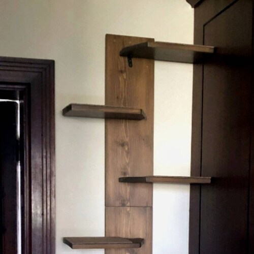 Large 4 Step Outdoor Wall Mounted Cat Steps Etsy