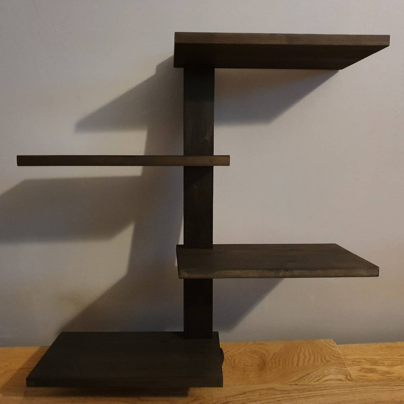 Modern and stylish floating book shelves Etsy