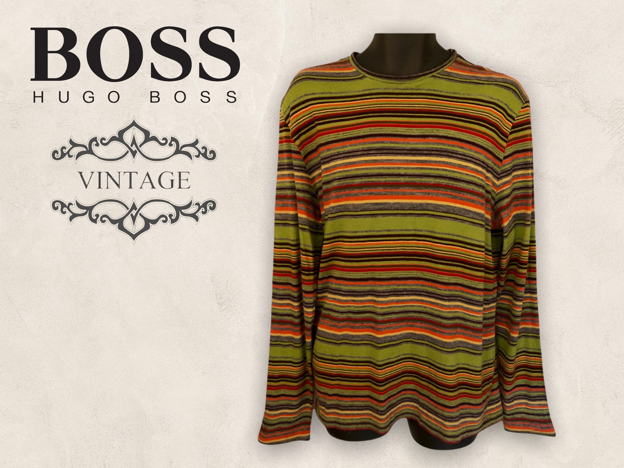 Hugo Boss Mens Multicoloured Wool Blend 